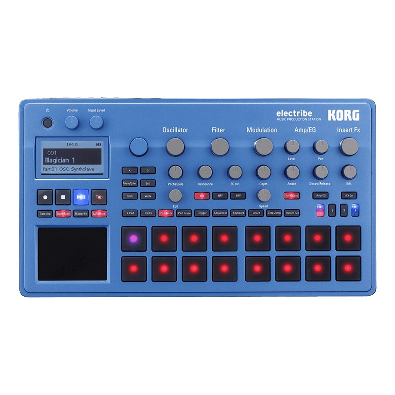 Synthé séquenceur tactile - modélisation analogique & PCM - MIDI