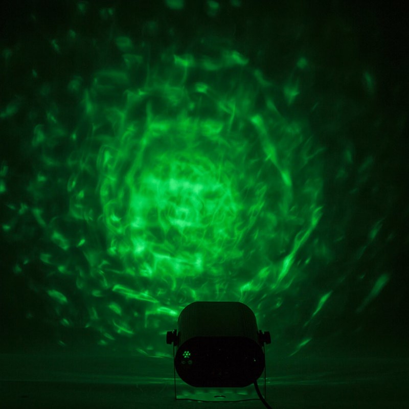 Effet lumière LED RGB 3W Waterwave stroboscope - Destockage