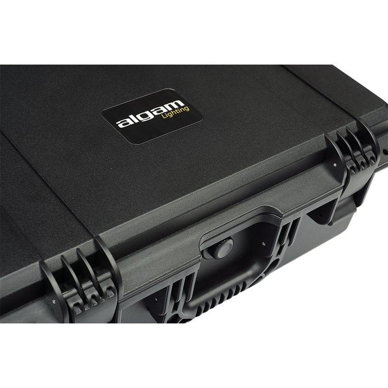 Flight case 6 PAR LED - charge intégrée + accessoires - Algam