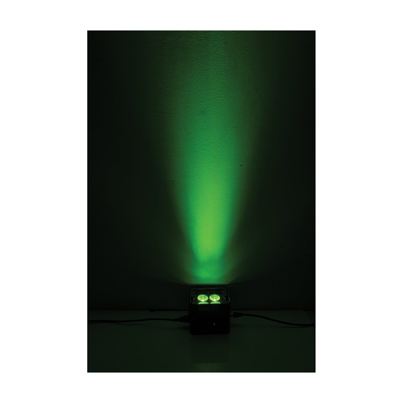 Projecteur PAR compact RGBA 16W - vert