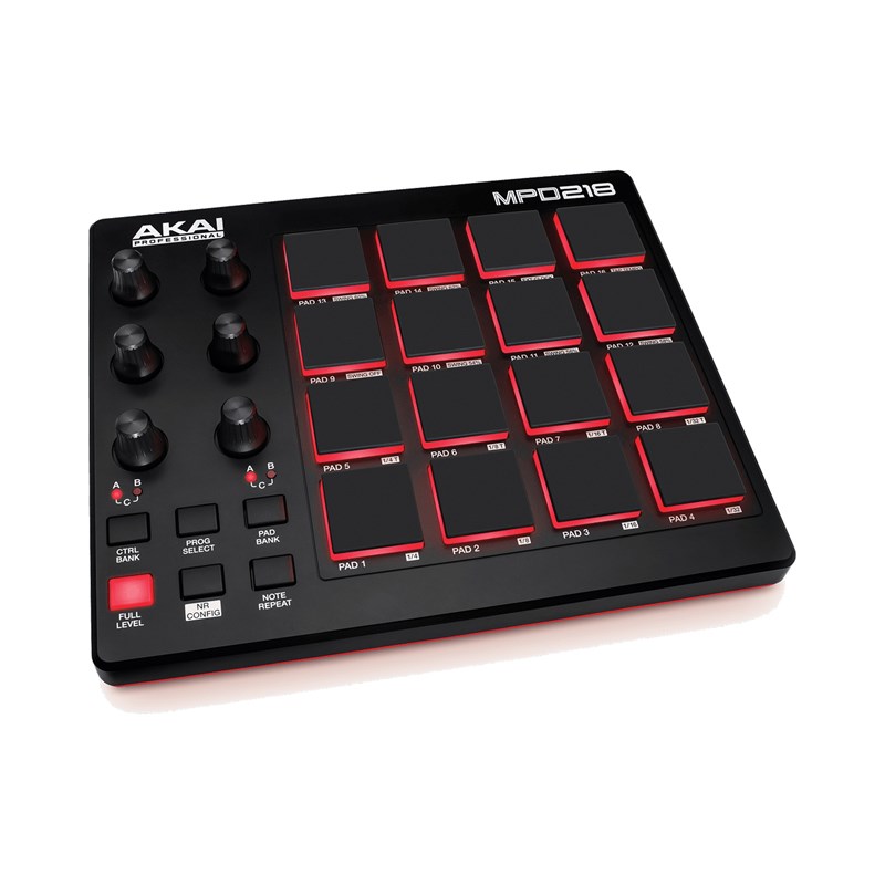 Contrôleur USB Midi - 16 pads 6 potentiomètres