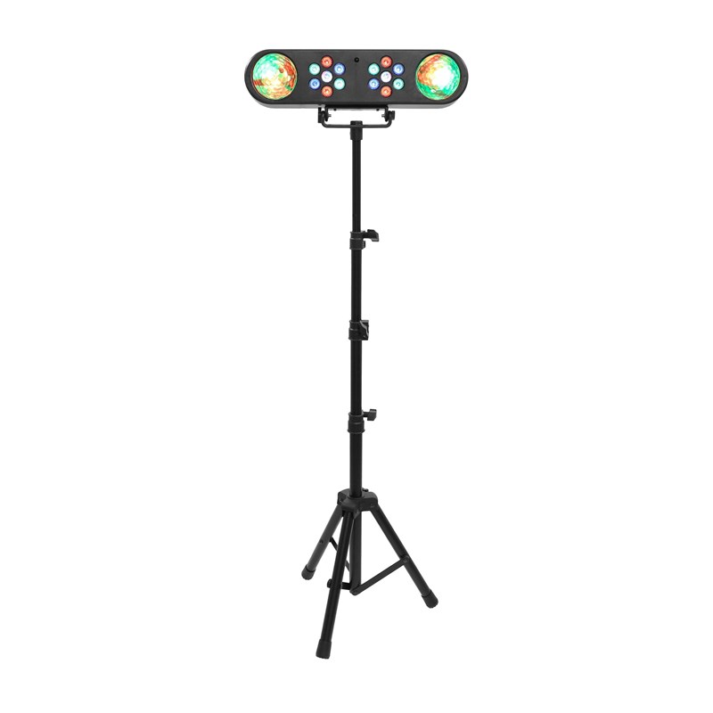 Jeu de lumière LED 2-en-1 - multi-faisceaux & trépied - BoomTone DJ - V-GAS Astro