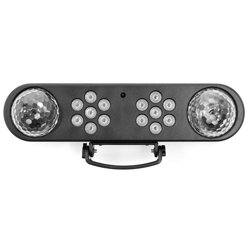 Jeu de lumière LED 2-en-1 - multi-faisceaux & trépied - face