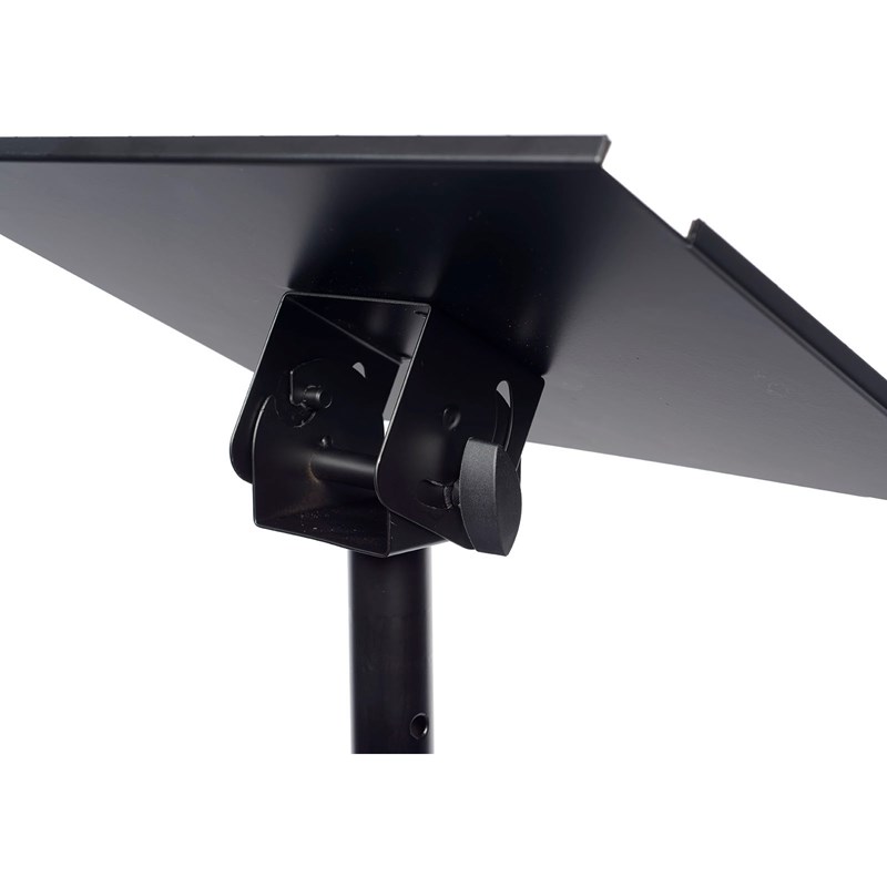 Support mobile ordinateur - Plateau inclinable réglable - ALGAM AUDIO - SAA LSW molette