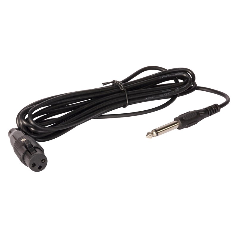 Lot 4 microphones couleur karaoké avec câbles XLR Jack - câble