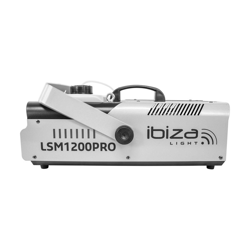 Machine à fumée pro 1200W - DMX, programmable, 2 télécommandes DJ