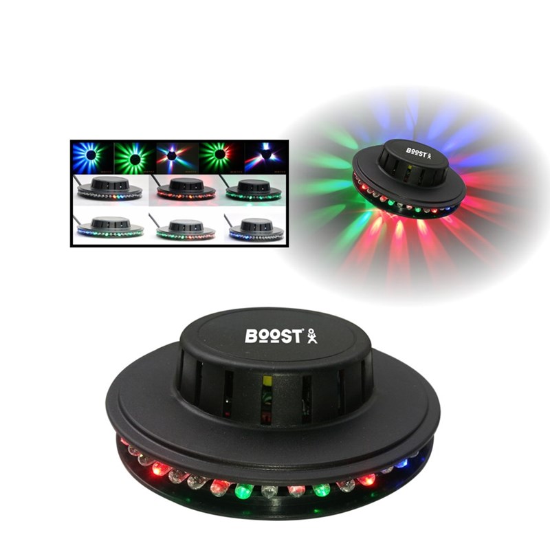 EFFET DE LUMIERE A LED UFO. NOIR