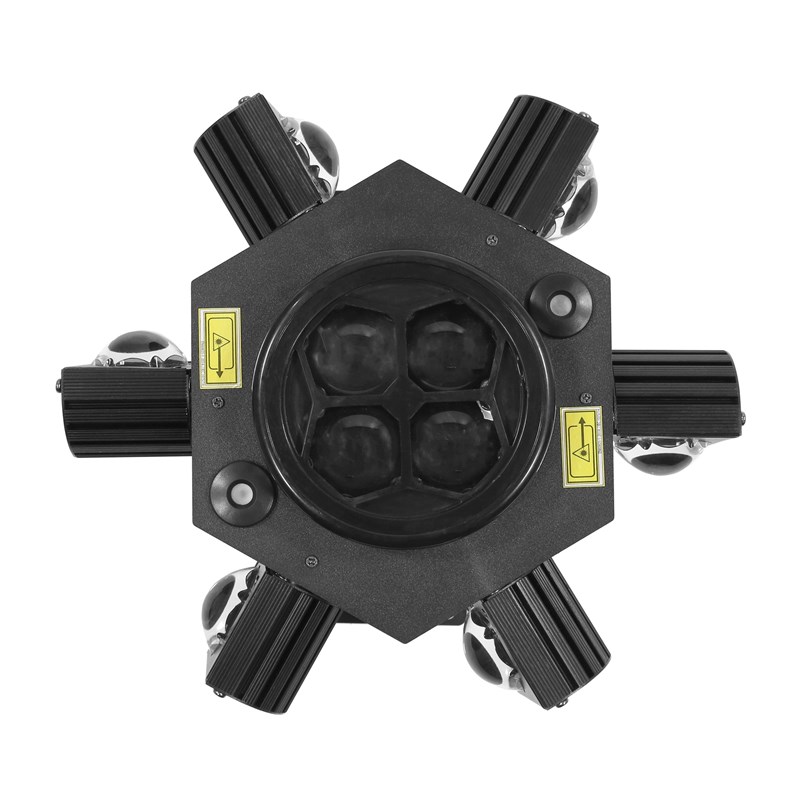 Jeu de lumière LED 3 Effets - Beam - Nid - Laser - 150W DMX