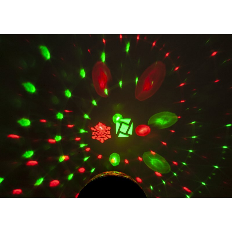 Effet lumière combiné Astro Gobo LED RGBW 2-en-1 - fêtes