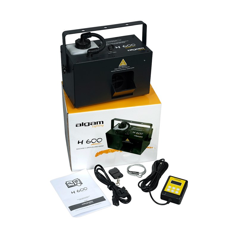 Machine à brouillard 600W - DMX - réservoir 1,2L