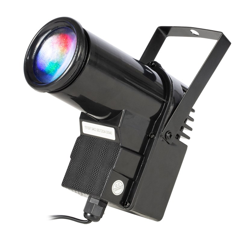 Projecteur LED 10W RVBB 6 canaux DMX portable - RGB