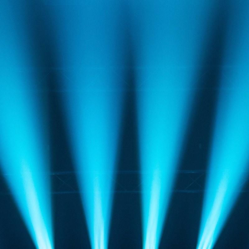 Lyre Wash LED 6x10W - Zoom DMX Lumières Club DJ