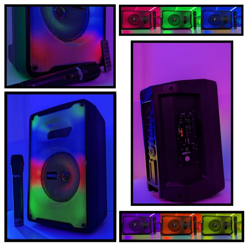 Enceinte karaoké 500W Bluetooth