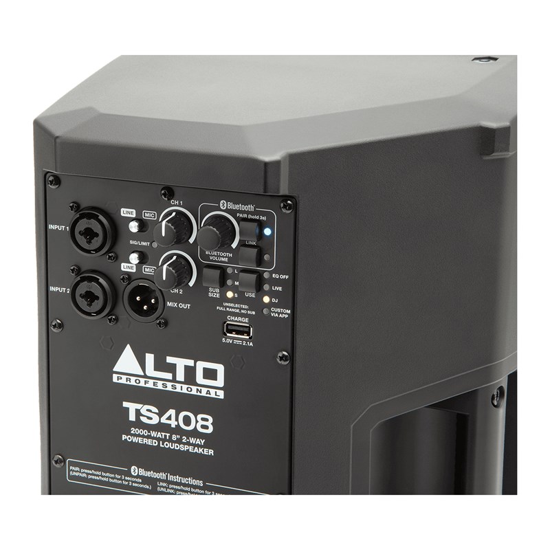 Enceinte Active - Bluetooth 8" 2000W xlr