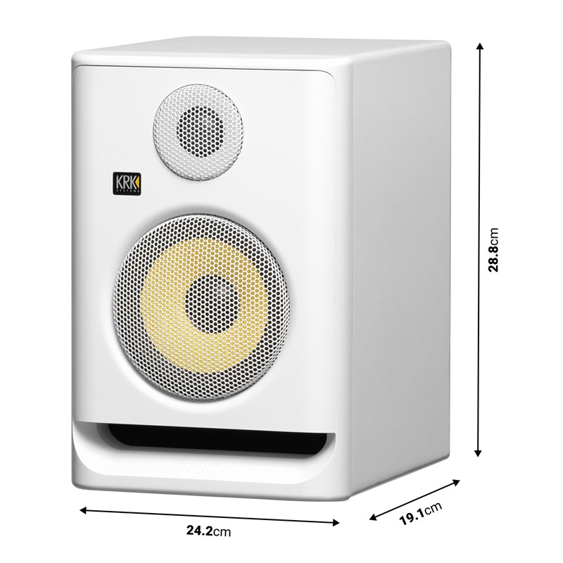 KRK RP5 G5 White limited (la pièce) dimensions