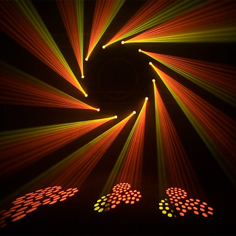 Lyre Spot à LED 30W - Gobo - Shake - Stroboscope mariage