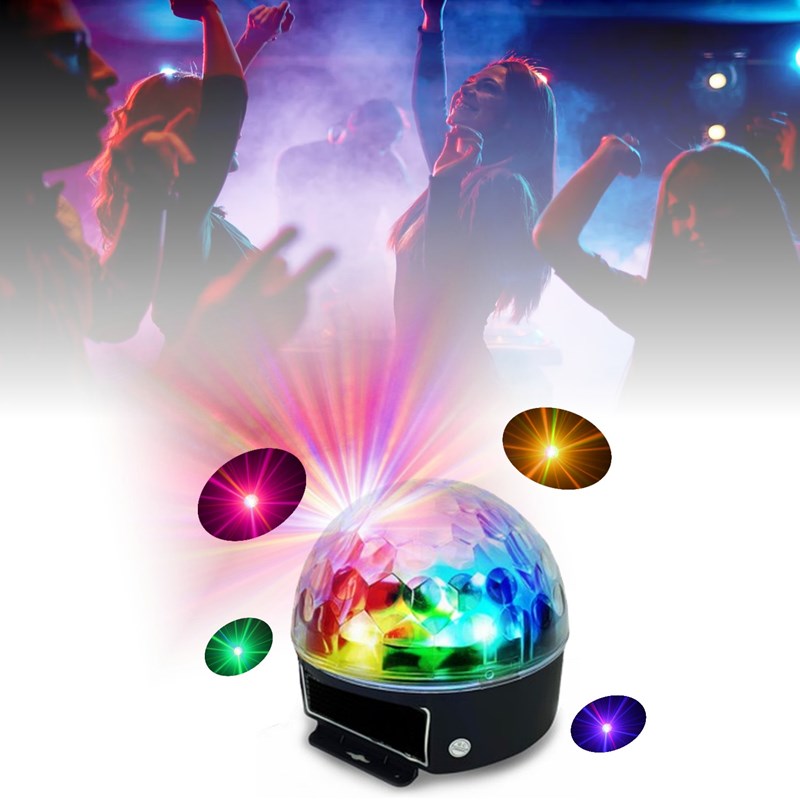 Pack Enceinte karaoké Bluetooth 120W - Effet Astro LED