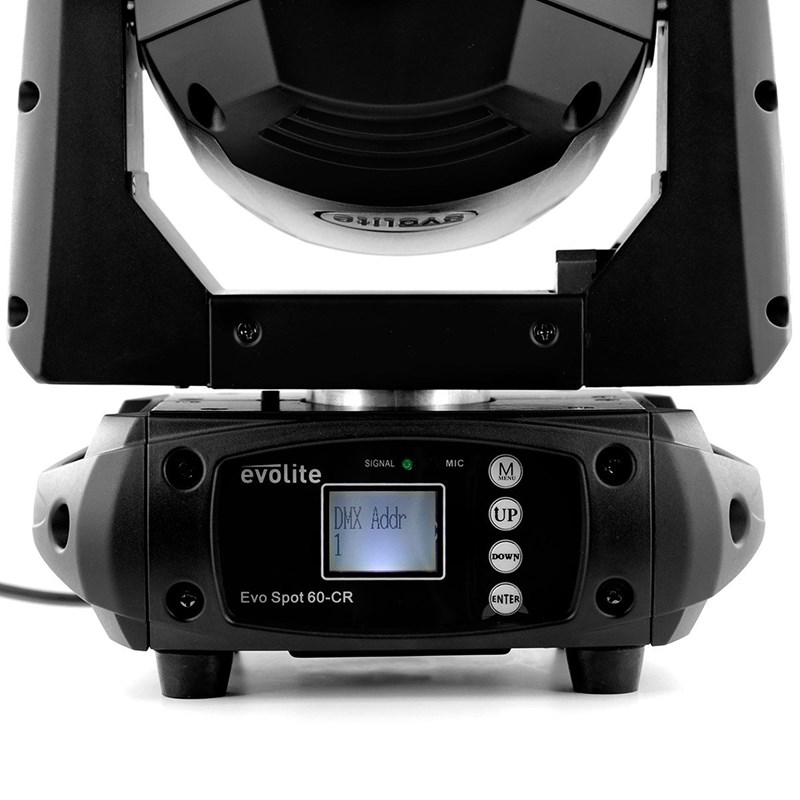 Lyre Spot LED 60W - Focus Gobos Prisme DMX