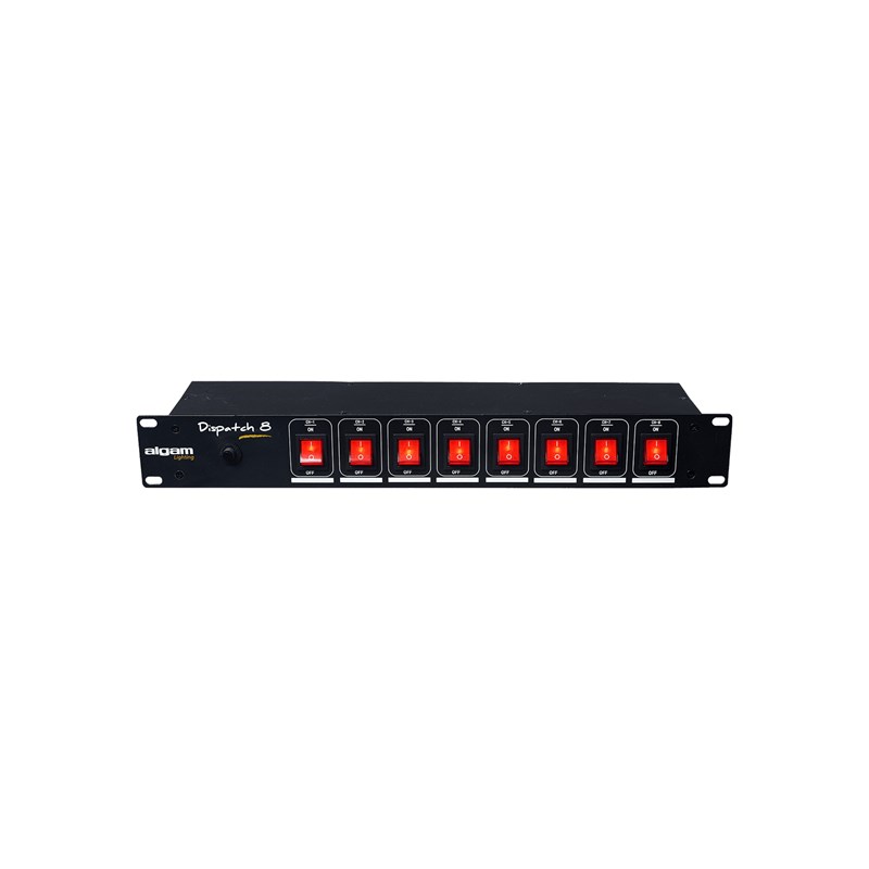 Dispatch 8 canaux rackable avec interrupteurs boitier