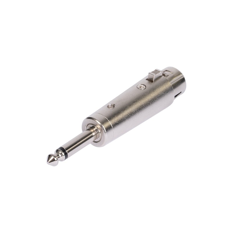 Adaptateur XLR Femelle - Jack 6.35 Male mono