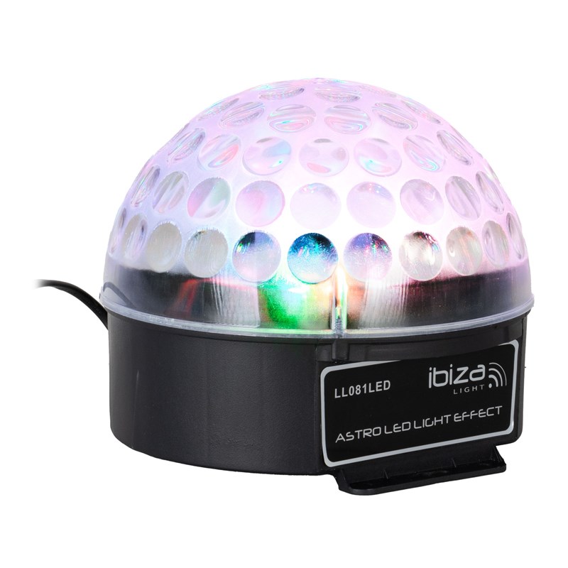 Effet lumière LED Astro 81 rayons RGB 3 x 3W