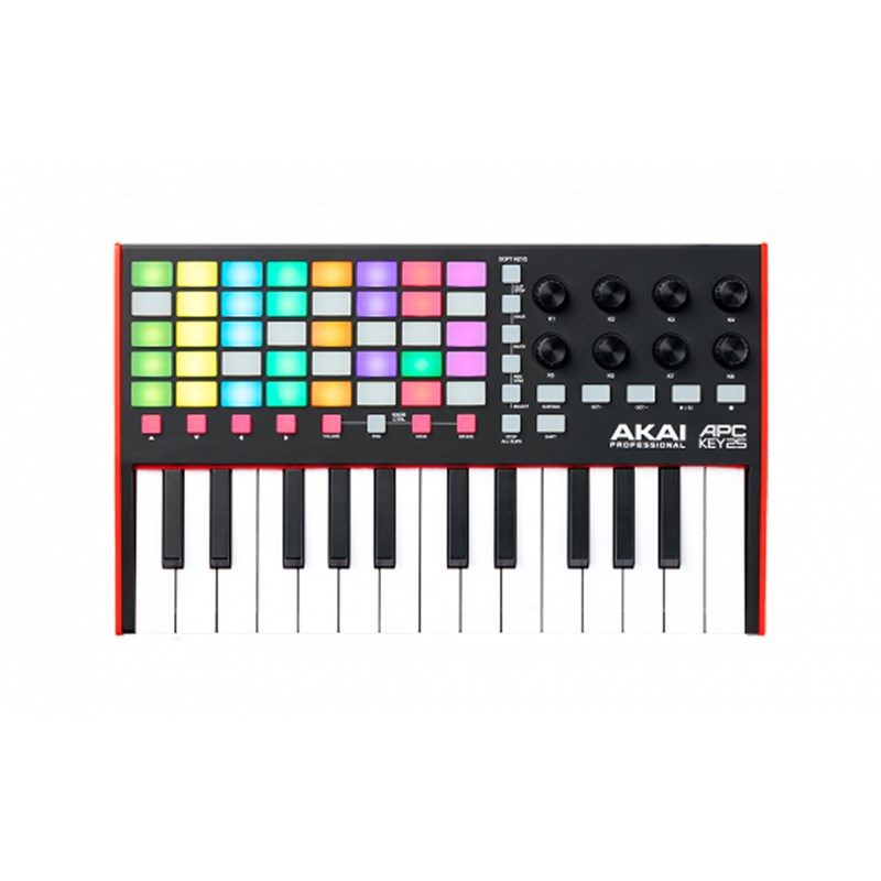 Clavier maître MIDI 25 touches - 40 pads - 8 potards - production