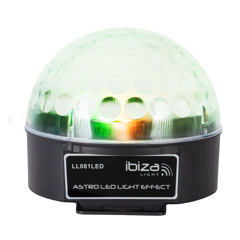 Effet lumière LED Astro 81 rayons RGB 3 x 3W - LL081LED