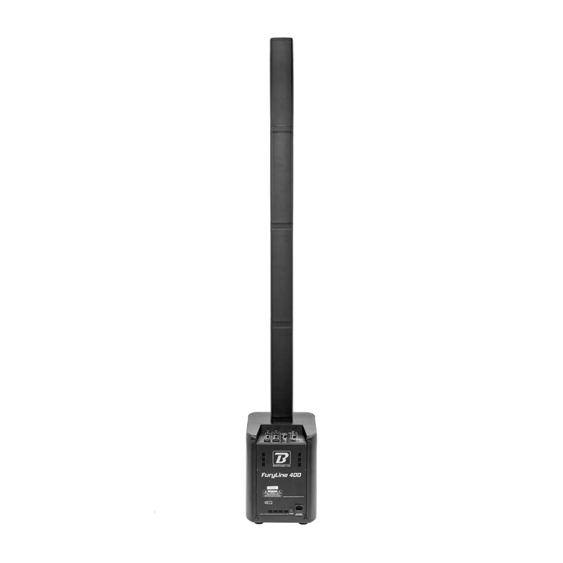 Système colonne noir 400W amplifiée