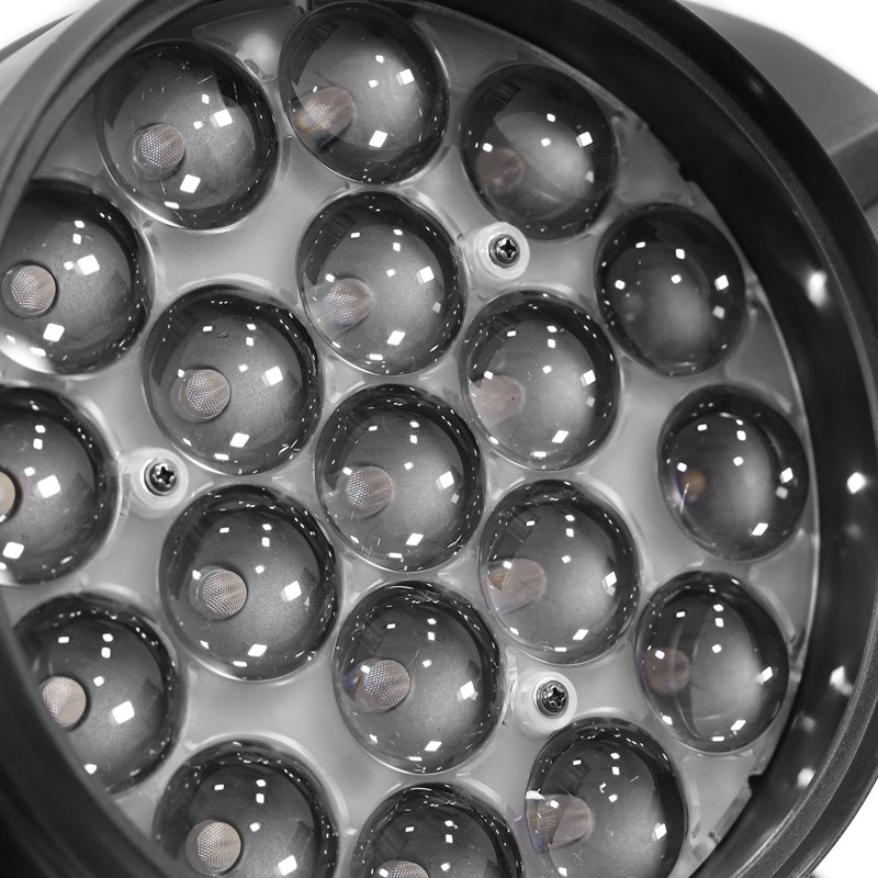 Lyre Wash LED 19x15W RGBW avec Zoom - DMX Projecteur