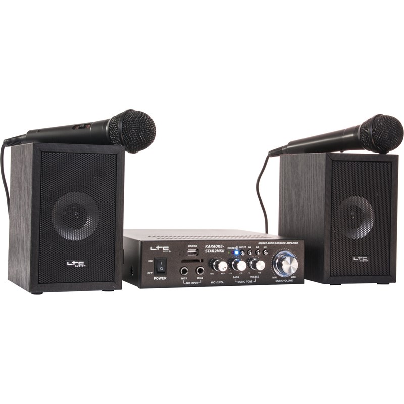 Ensemble karaoké 2x50W LTC KARAOKE-STAR2MKII BLUETOOTH, USB, SD - 2