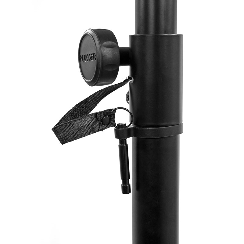 Support enceinte télescopique réglable hauteur