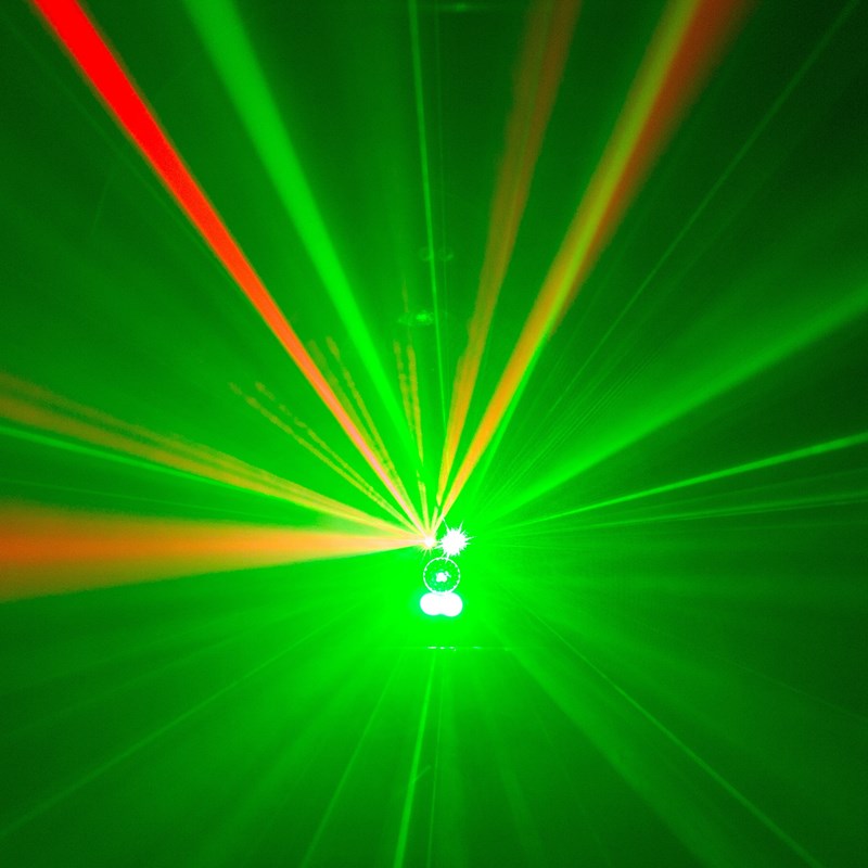 Jeu de lumière autonome 4-en-1 multi-effets télécommande