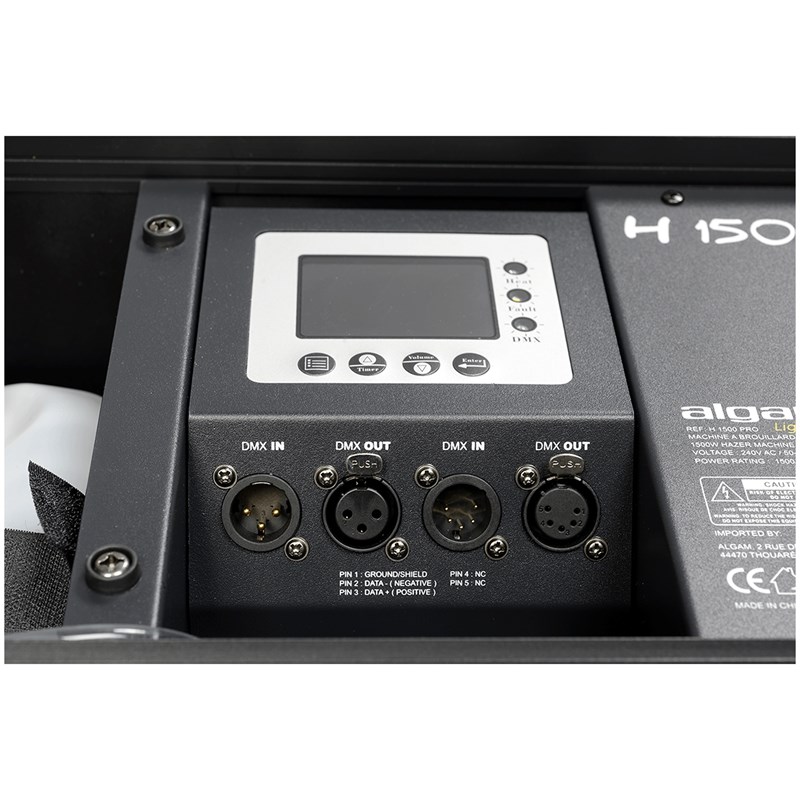 Machine à brouillard 1500W - flight-case - DMX