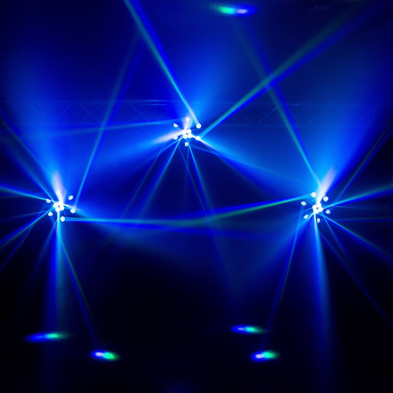 Jeu de lumière LED 3 Effets - Beam - Nid - Laser - 150W Projecteur