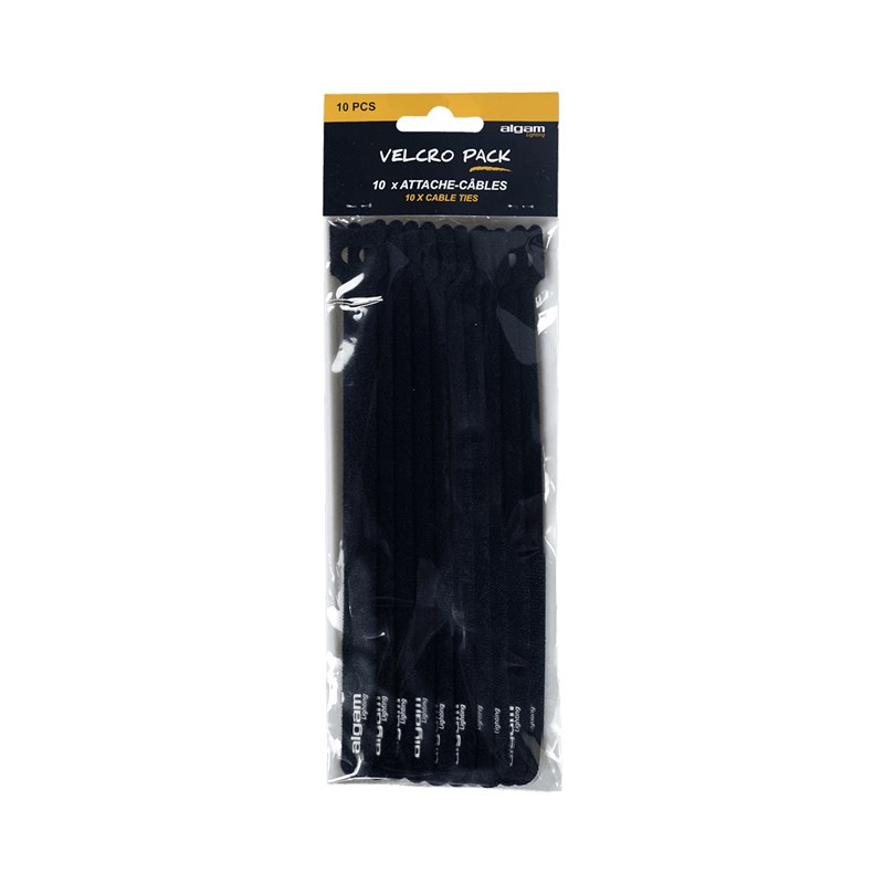 Pack de 10 velcro attache-câbles