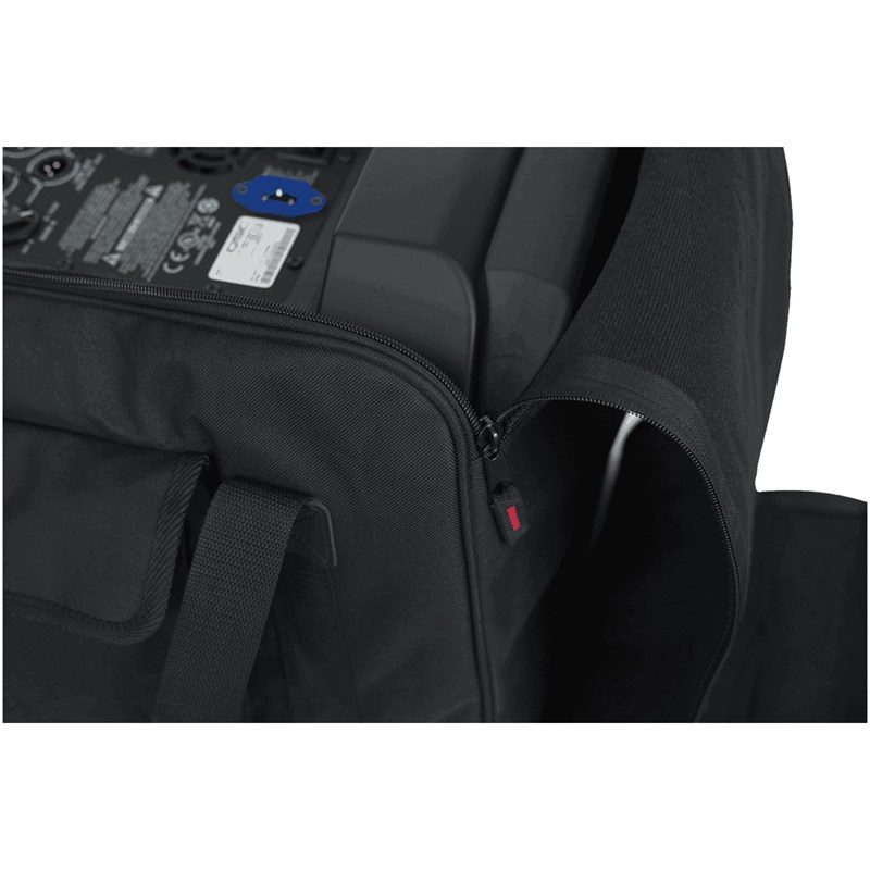 Housse tote enceinte 12" - Nylon rembourré - HGF GPA-TOTE12 fermeture