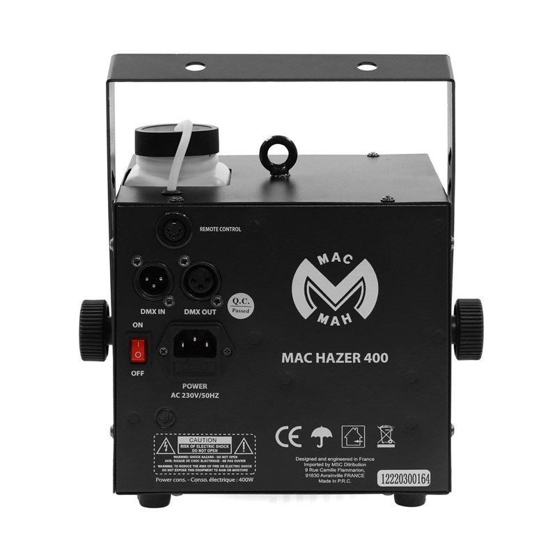 Machine à brouillard pro 400W - DMX - Télécommande Spectacle