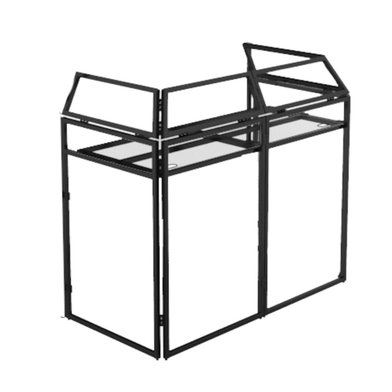 Support DJ pliable - 130 cm housse matériel