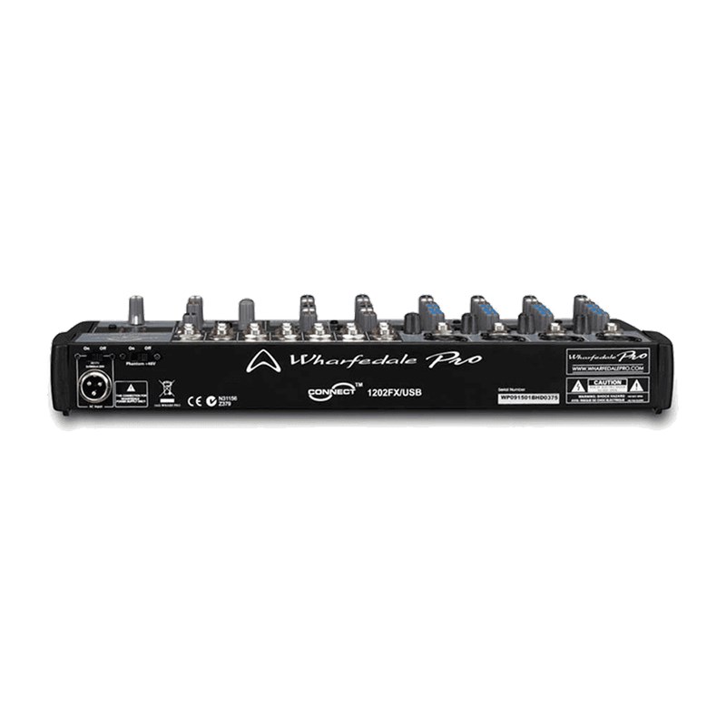 Console de mixage  CONNECT1202 12 entrées - FX - USB - arrière