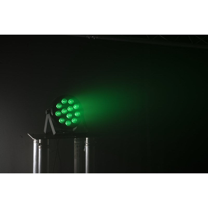 Projecteur Ibiza Light THINPAR-12X6-RGBW - Par Extra plat VERT