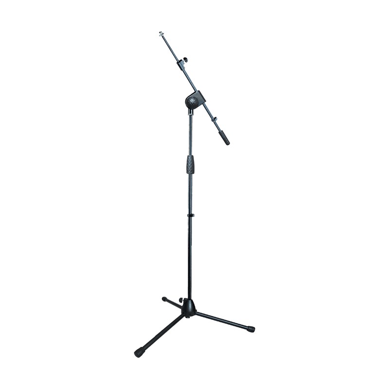 Stand microphone perchette télescopique - Base trépied pied