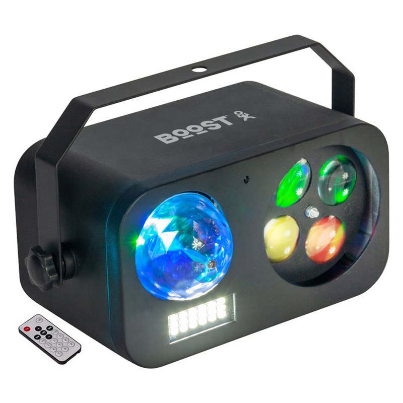 Effet lumière combiné 3-en-1 Astro Strobo Gobo LED