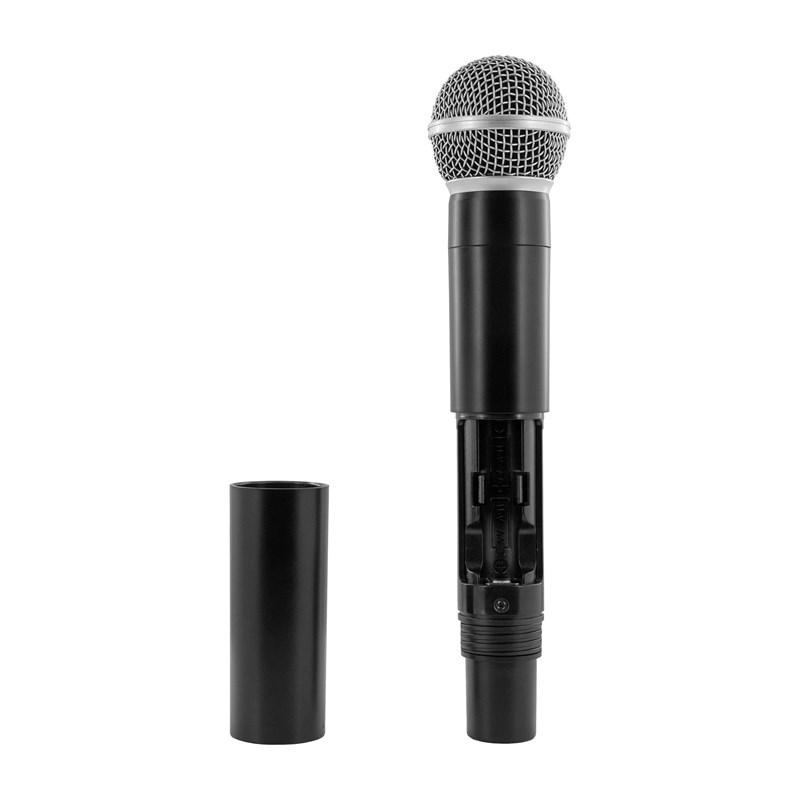 Micro main sans fil UHF - Récepteur inclus - Portée 80m animation