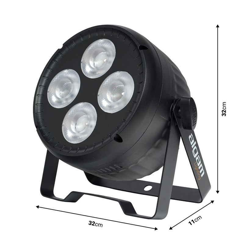 Projecteur PAR - 4 LED COB 50W - Blanc Chaud / Froid lumière