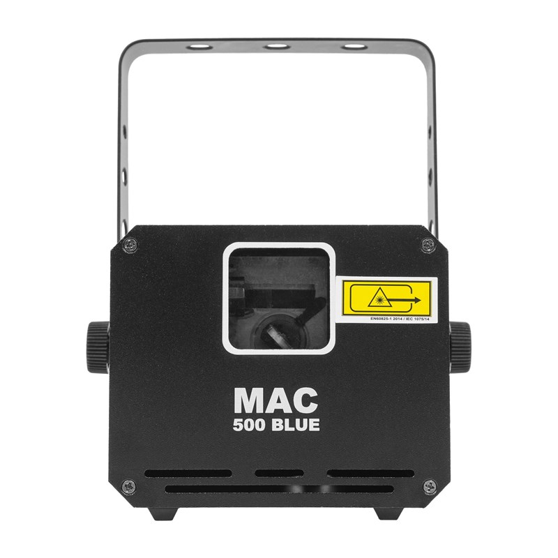 Laser bleu 500mW - DMX 10 canaux - Effets auto effet