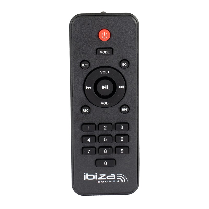 Enceinte Bluetooth autonome LED 2 x 6.5" 600W - Télécommande