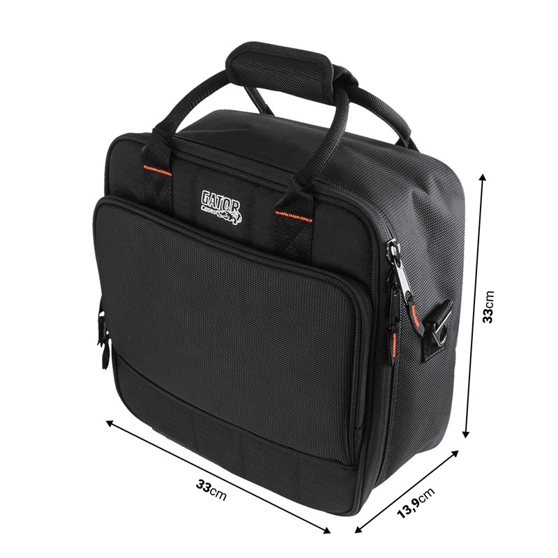 Housse pour console de mixage - 30,5 x 30,5 x 13,9 cm fermeture