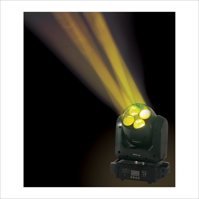 Lyre à effet beam 4 x 10W LED - effet2