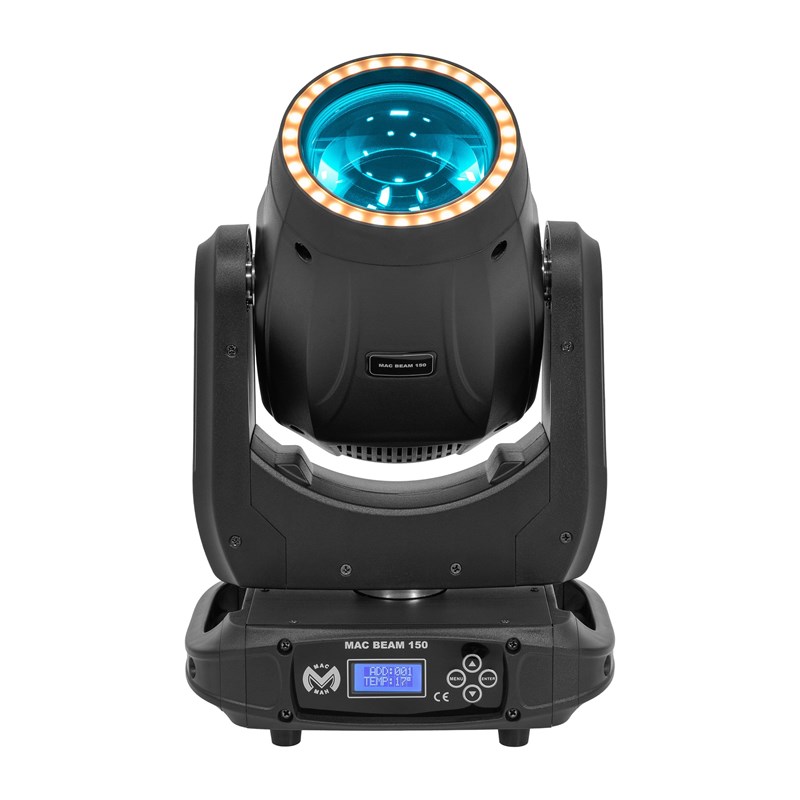 Lyre Beam LED 150W - Gobo, Couleurs & Prisme DMX