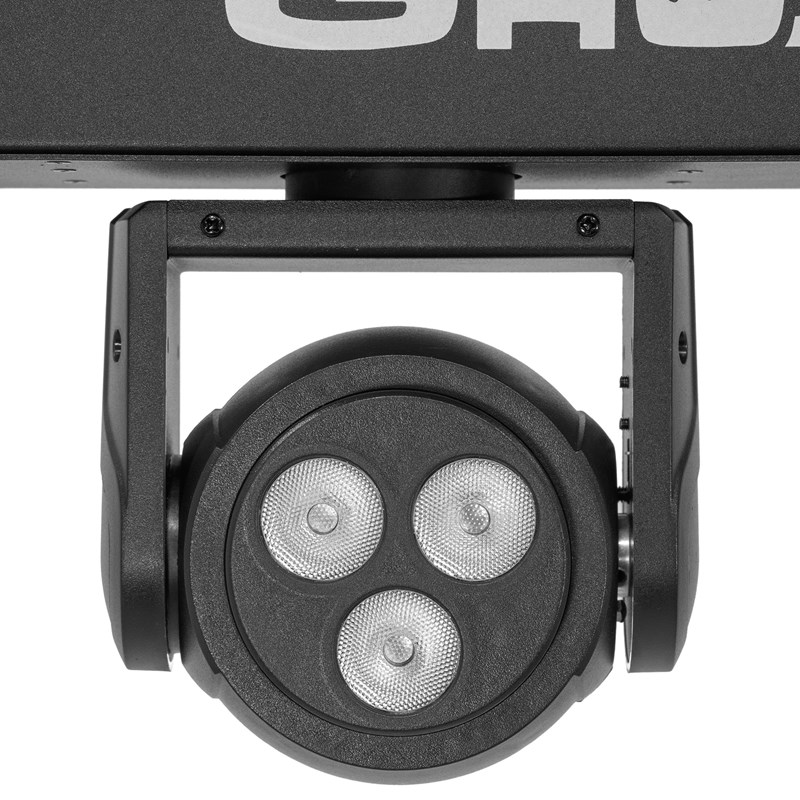 Barre d'animation 4 lyres Beam & Wash - DMX - Pied éclairage